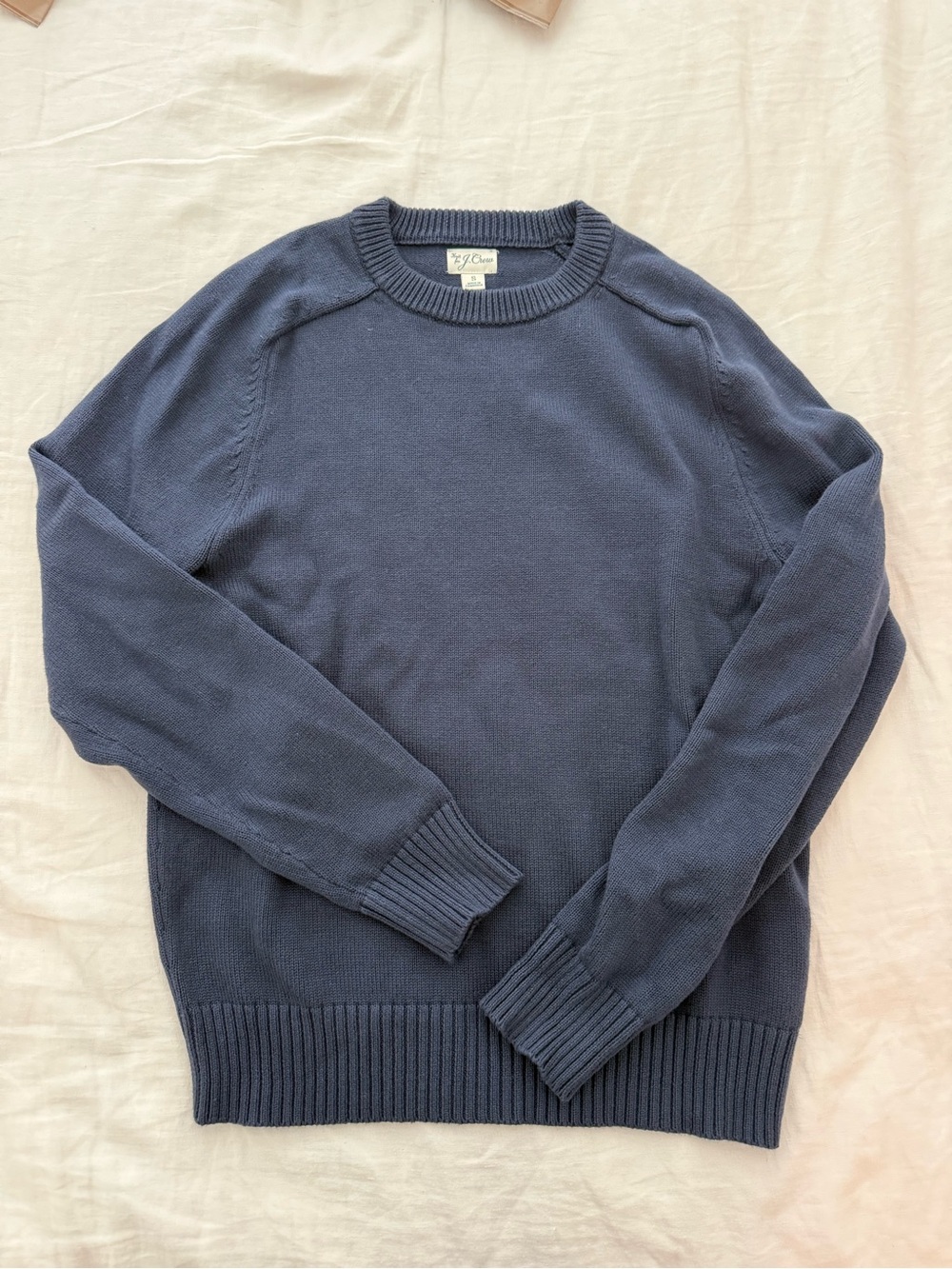 J. Crew Navy Crewneck Sweater